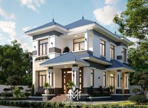 Nhà mái nhật hiện đại