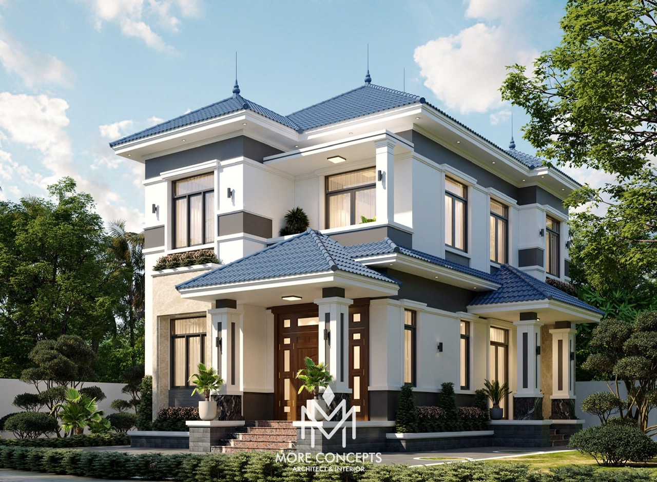 Nhà mái nhật hiện đại